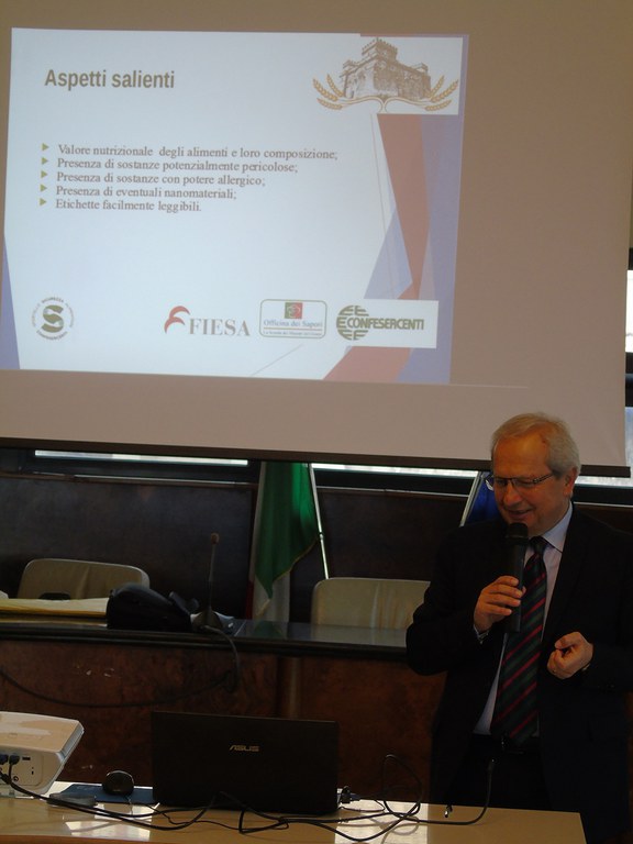 Intervento di Angelo Pellegrino direttore Officina dei Sapori